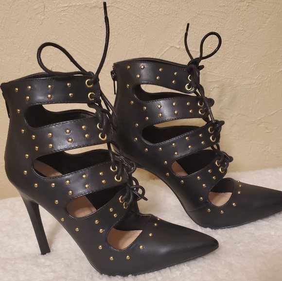 Izabella Rue Studded Stilettos (NWOT) - Picture 1 of 7